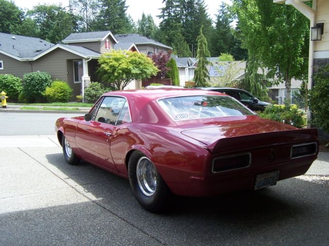1967 Candy Apple Red Chevrolet Camaro 2 Door
