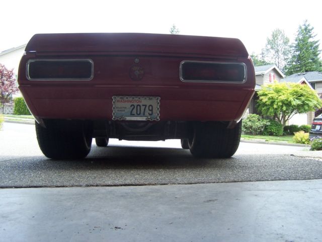1967 Candy Apple Red Chevrolet Camaro 2 Door