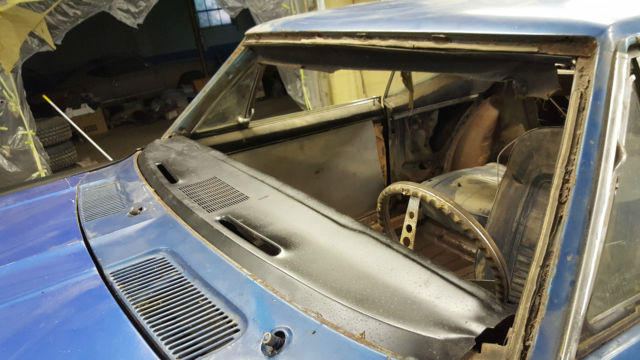 1967 Blue Chevrolet Camaro Coupe