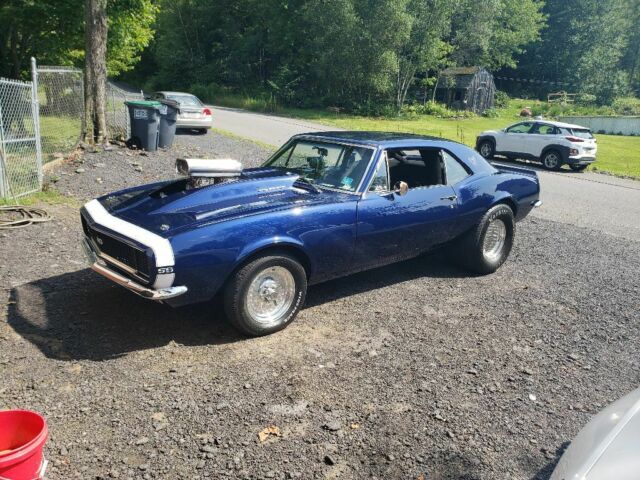 1967 Blue Chevrolet Camaro Coupe
