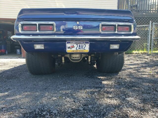 1967 Blue Chevrolet Camaro Coupe