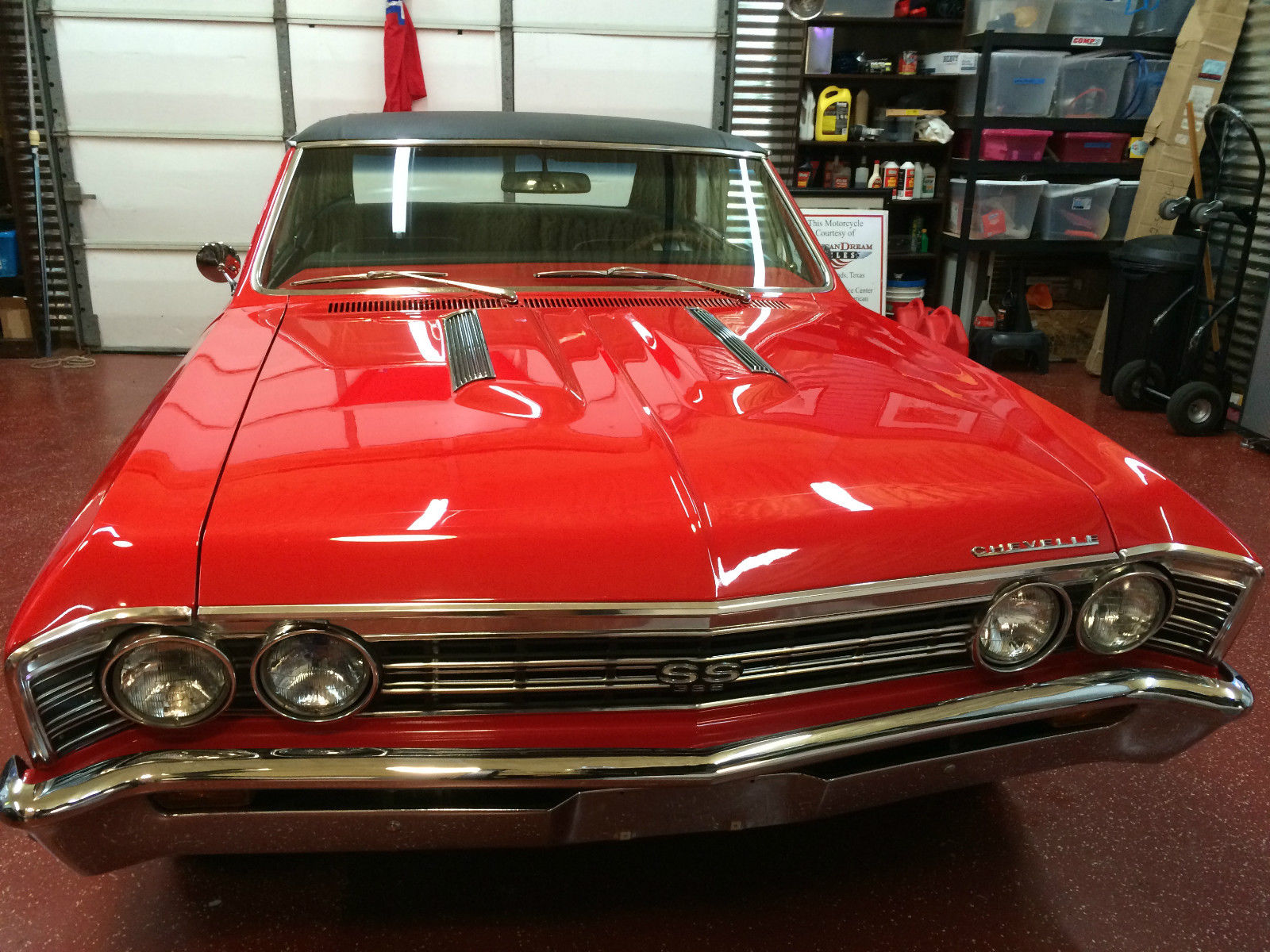 1967 Red Chevrolet Chevelle