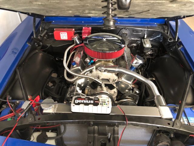 1967 Blue Chevrolet Camaro Convertible