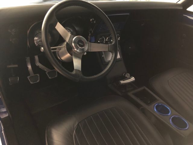 1967 Blue Chevrolet Camaro Convertible