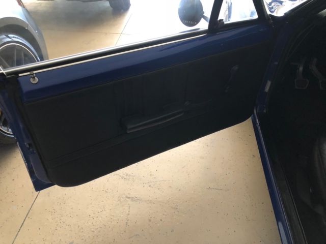 1967 Blue Chevrolet Camaro Convertible