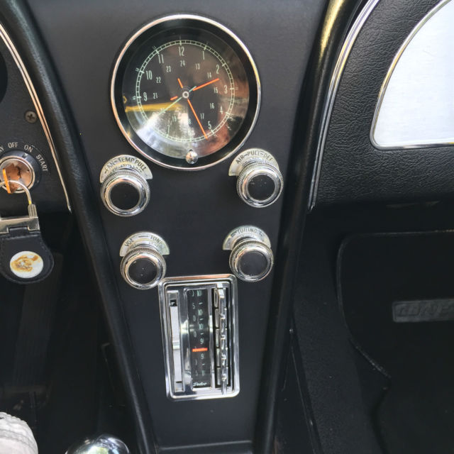1967 Yellow Chevrolet Corvette Convertible