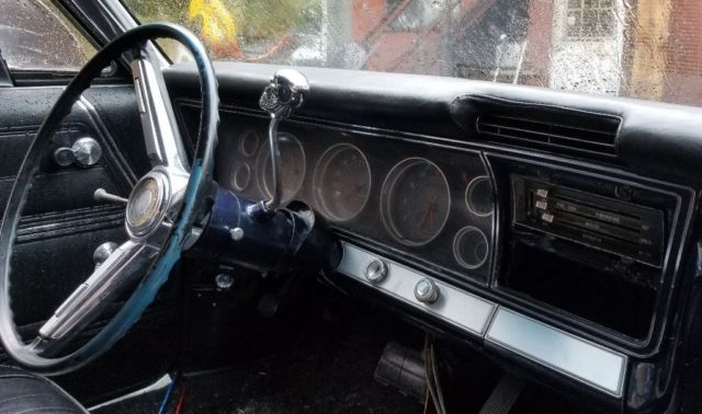 1967 Semi Gloss Black Chevrolet Impala Fastback