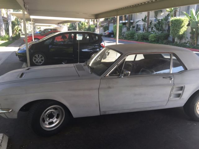 1967 Gray Ford Mustang Coupe