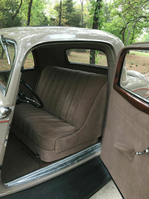 1934 Brown Ford 3 Window Coupe