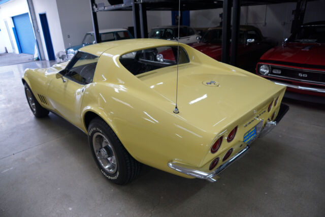 1968 Yellow Chevrolet Corvette 427/390 L36 Coupe Coupe
