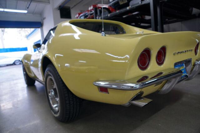 1968 Yellow Chevrolet Corvette 427/390 L36 Coupe Coupe