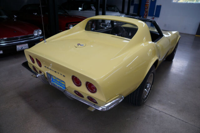 1968 Yellow Chevrolet Corvette 427/390 L36 Coupe Coupe