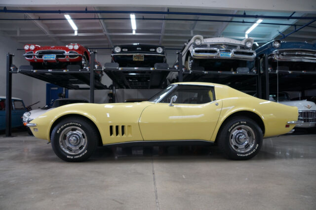 1968 Yellow Chevrolet Corvette 427/390 L36 Coupe Coupe