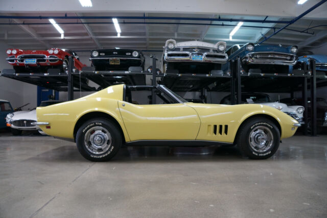 1968 Yellow Chevrolet Corvette 427/390 L36 Coupe Coupe