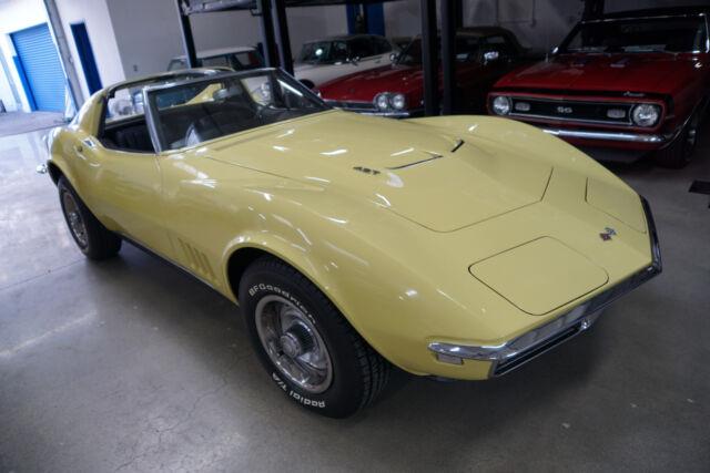 1968 Yellow Chevrolet Corvette 427/390 L36 Coupe Coupe