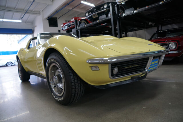 1968 Yellow Chevrolet Corvette 427/390 L36 Coupe Coupe