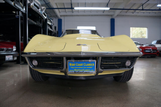 1968 Yellow Chevrolet Corvette 427/390 L36 Coupe Coupe