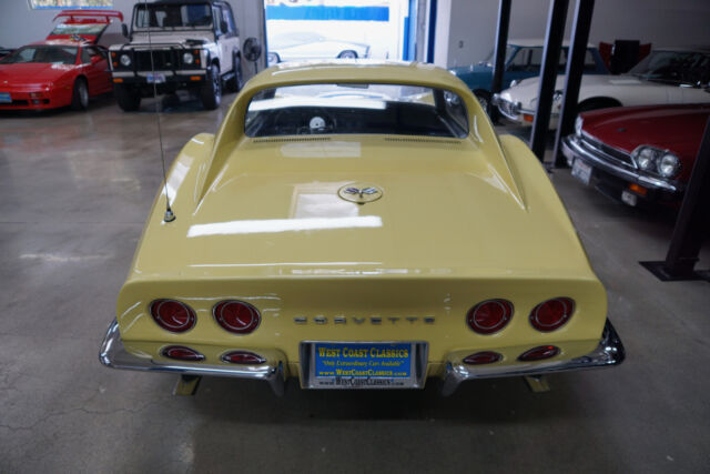 1968 Yellow Chevrolet Corvette 427/390 L36 Coupe Coupe