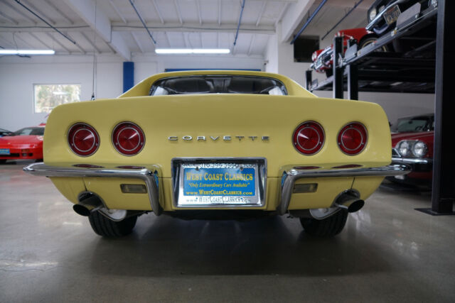 1968 Yellow Chevrolet Corvette 427/390 L36 Coupe Coupe