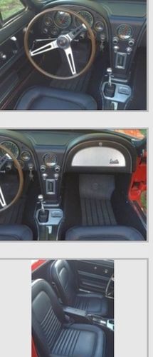 1967 red Chevrolet Corvette Coupe