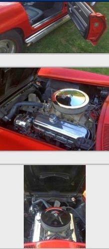 1967 red Chevrolet Corvette Coupe