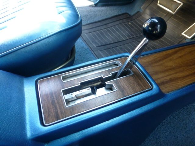 1968 Blue Pontiac Le Mans Convertible