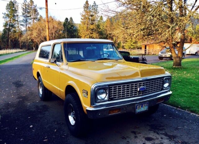 1971 Ocre Chevrolet Blazer Blazer