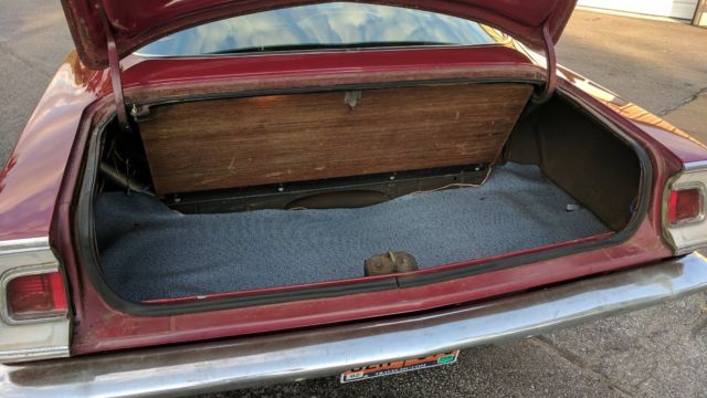 1968 Red Plymouth Barracuda Fastback