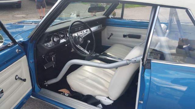 1968 Blue Plymouth Barracuda Convertible