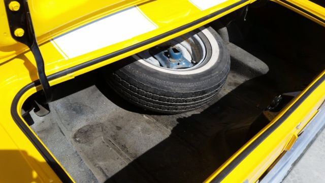 1968 Yellow Chevrolet Camaro Coupe