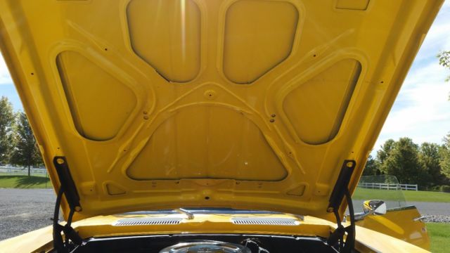 1968 Yellow Chevrolet Camaro Coupe