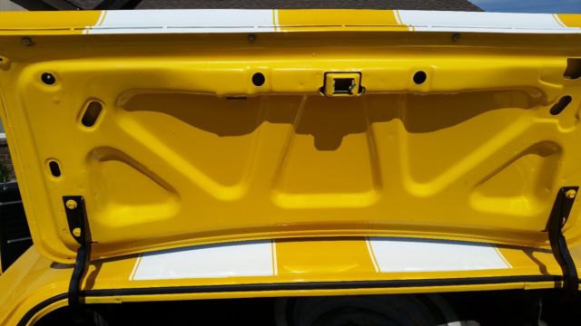 1968 Yellow Chevrolet Camaro Coupe