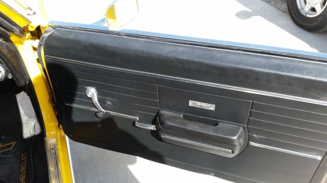 1968 Yellow Chevrolet Camaro Coupe