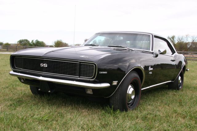 1968 Tuxedo Black Chevrolet Camaro Coupe