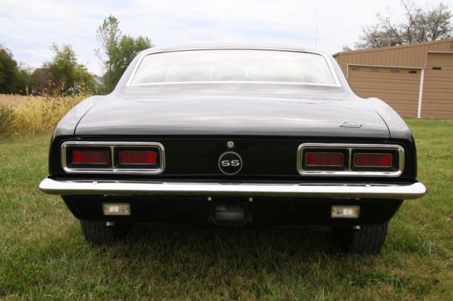 1968 Tuxedo Black Chevrolet Camaro Coupe