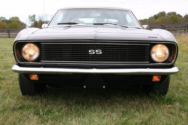1968 Tuxedo Black Chevrolet Camaro Coupe