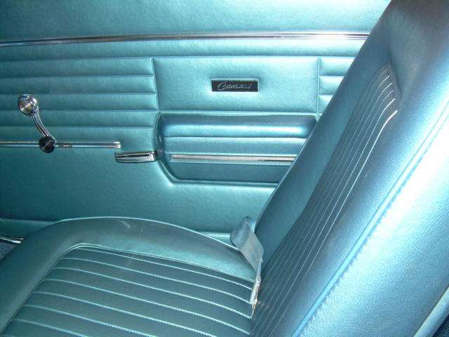 1968 Lemans Blue code 71 Chevrolet Camaro Convertible