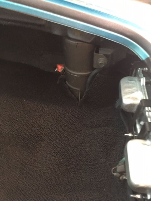 1968 turquise Chevrolet Camaro Convertible