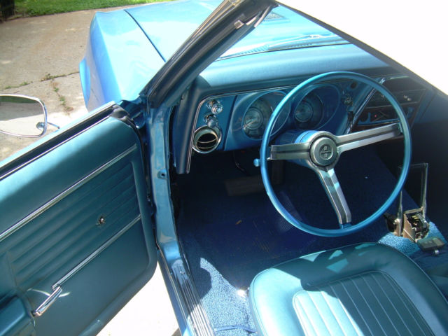 1968 Lemans Blue code 71 Chevrolet Camaro Convertible