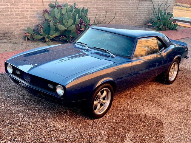1968 Blue Chevrolet Camaro Coupe