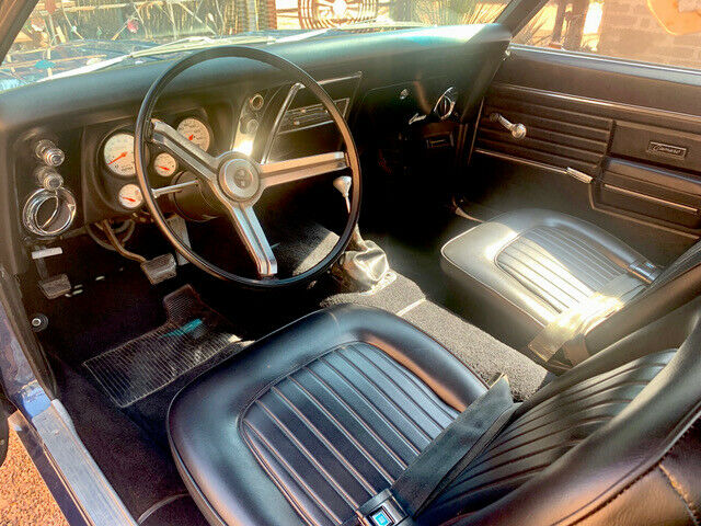 1968 Blue Chevrolet Camaro Coupe