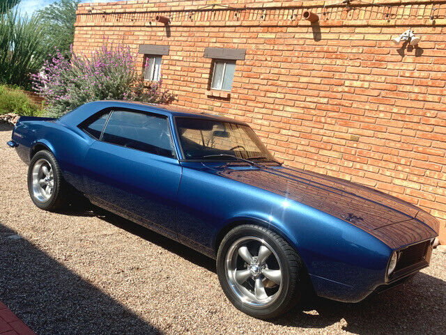 1968 Blue Chevrolet Camaro Coupe
