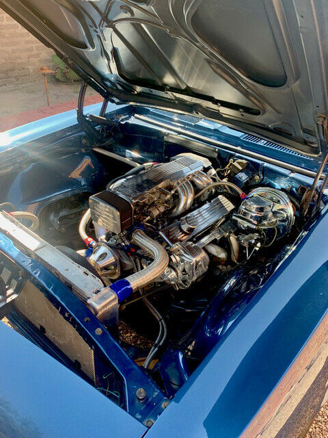 1968 Blue Chevrolet Camaro Coupe