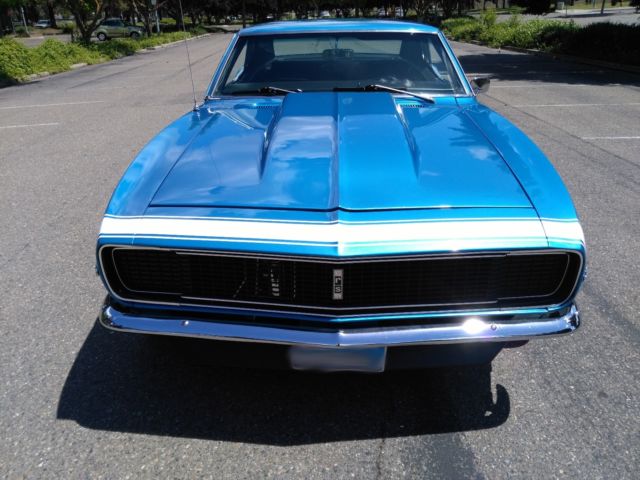 1968 Blue Chevrolet Camaro Coupe
