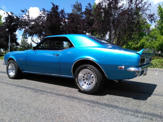 1968 Blue Chevrolet Camaro Coupe