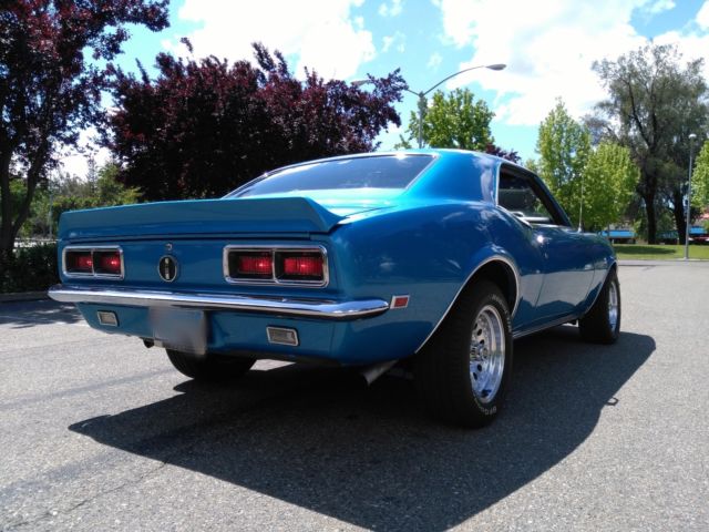 1968 Blue Chevrolet Camaro Coupe