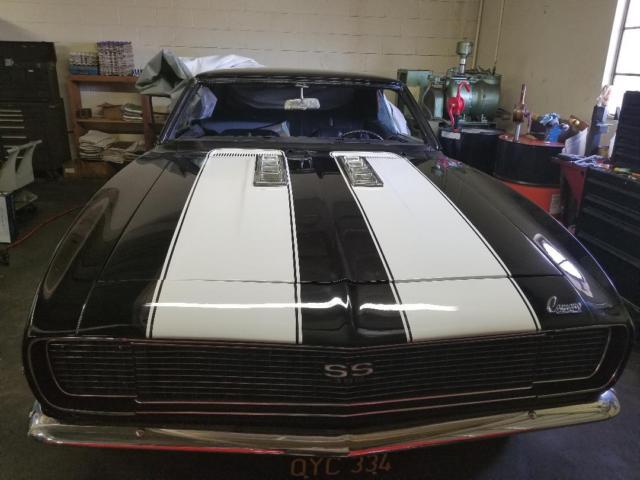 1968 Black Chevrolet Camaro