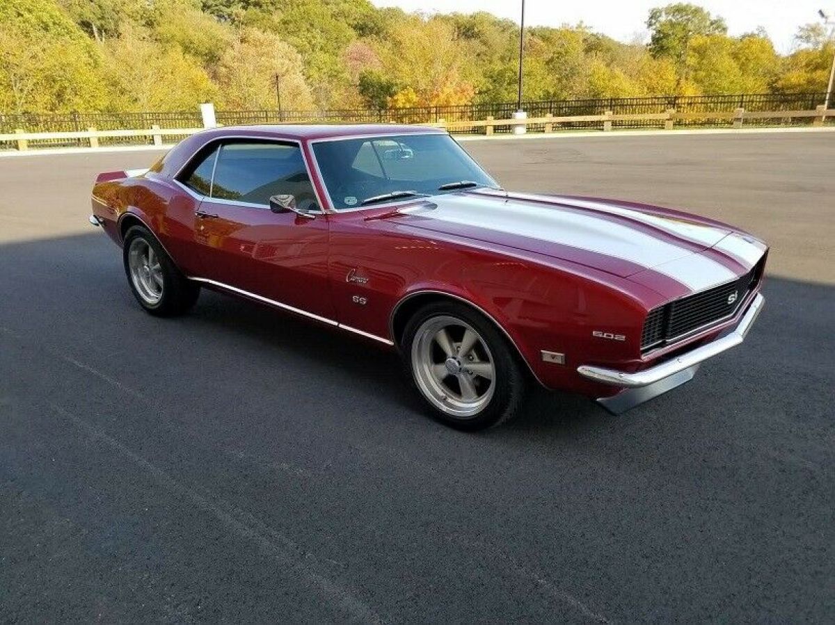 1968 Red Chevrolet Camaro Coupe