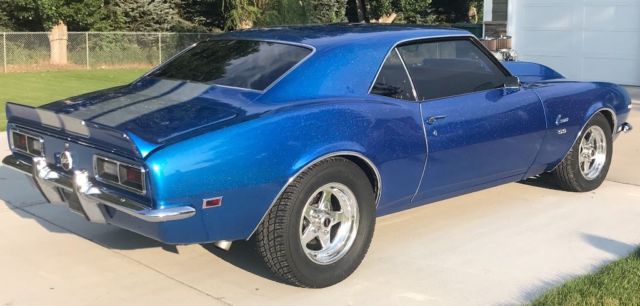 1968 Blue Chevrolet Camaro Coupe