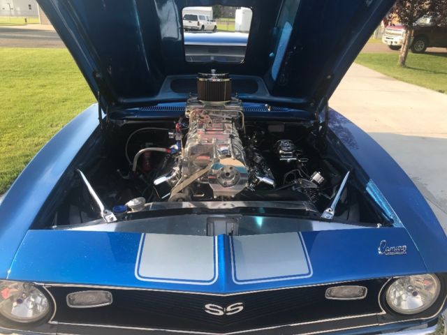 1968 Blue Chevrolet Camaro Coupe